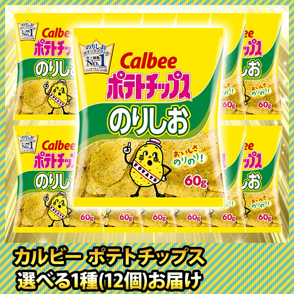 カルビー 選べるポテトチップス 1種お届け（3種から1種セレクト）【PDF付き】