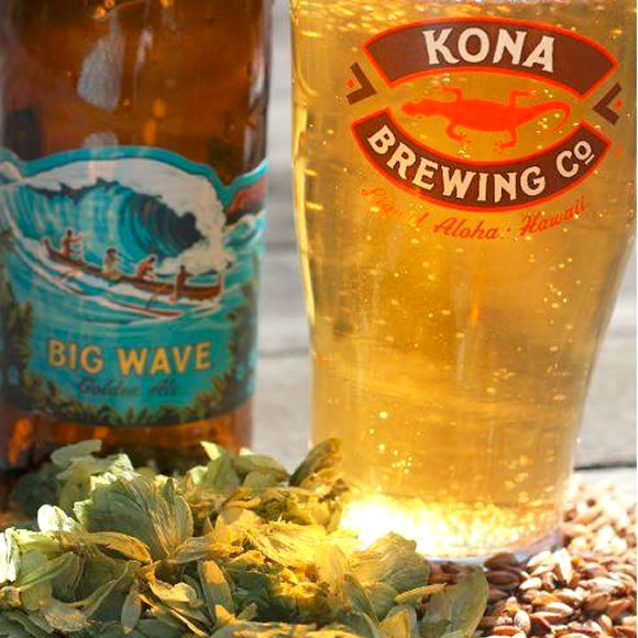 ハワイアンクラフトビール KONAビッグウェーブボトル（355ml×24本）【PDF】