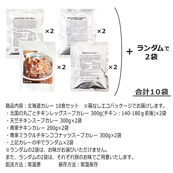 北海道スープカレー（10食セット）【オンラインPDF】